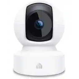 Kasa Indoor Pan/Tilt Smart Security Camera, 1080p HD Dog-Camera,2.4GHz with Night Vision,Motion Detection for Baby and Pet Monitor, Cloud & SD Card Storage, Works with Alexa& Google Home (EC70), White