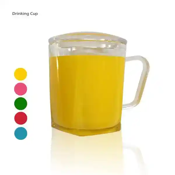 لیوان آبخوری درب دار رنگی