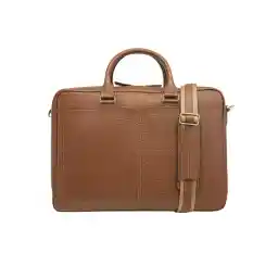 کیف اداری چرم طبیعی نوین چرم Novin Leather مدل منتو