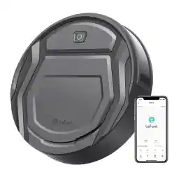 Robotstofzuiger,Lefant M210P 2200 Pa Zuigkracht, Connect Robotstofzuiger met WiFi/Bluetooth/Alexa/App, 6 Reinigingsmodi, Auto-Opladen, 120min Autonomie, Ideaal voor Harde Vloeren en Huisdierenhaar