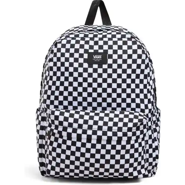 Vans Old Skool Check Rugzak Black and White