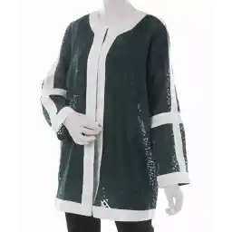 مانتو کتی کوتاه زنانه زریر مدل 1350