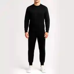 ست تیشرت آستین بلند و شلوار راحتی مردانه ماییلدا مدل تو کرکی کد 5497