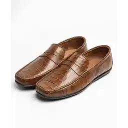 کفش کالج چرم طبیعی مردانه ایران طب مدل پارما