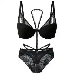 ست شورت و سوتین زنانه ماییلدا مدل فنردار پوش آپ کد 5478-3022