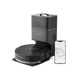 roborock Q5 Pro+ Robot Vacuum and Mop, Self-Emptying, 5500 Pa Max Suction, DuoRoller Brush, Precise Navigation, Black
