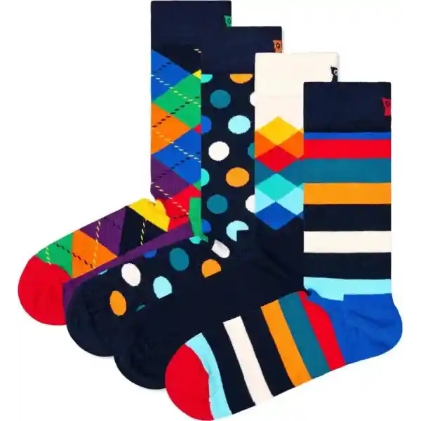 Happy Socks Strümpfe MULTICOLOR Socken 4er Pack