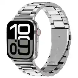 ساعت هوشمند 46 میلیمتری ورنا مدل W46 MAX با بند فلزی به همراه 6 بند اضافه