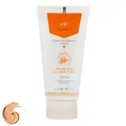 کرم ضد آفتاب رنگی آرت وینا SPF 50 مدل 1 محافظ PA+++ ،UVA ،UVB مناسب انواع پوست حجم 50 میلیلیتر