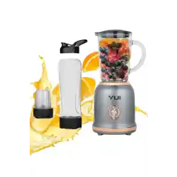 Yui M18 Retro Blender Seti -600 ml Kişisel Smoothie -450 ml Rondo Cam Hazne-180 ml Öğütücü