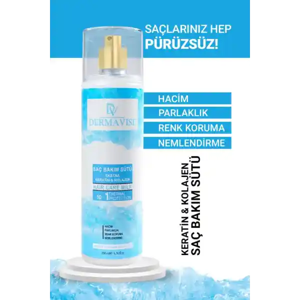 Dermavise Keratin Kolajen Saç Bakım Sütü 200 ml