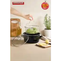 Kahramanlar Cips Chef 22 Cm Emaye Kızartma Tenceresi Kahramanlar Cips Chef 22 Cm Emaye Kızartma Tenceresi