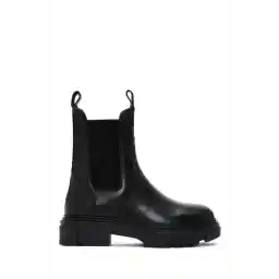 Derimod Kadın Siyah Deri Chelsea Bot 24WFD510518