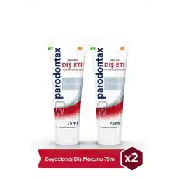 Parodontax Beyazlatıcı Diş Macunu 75ml x 2 Adet
