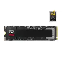 SAMSUNG SSD 9100 PRO 2TB, PCIe 5.0x4 M.2 2280, Seq. Read Speeds Up to 14,800MB/s, Best for AI Computing, Gaming, and Heavy Duty Workstations (MZ- VAP2T0B/AM)