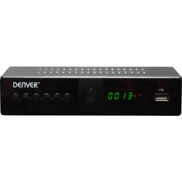 Denver DVBS-206HD HDTV Receiver, DVB-S2, Ethernet, Free-to-Air