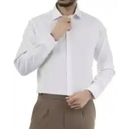 پیراهن آستین بلند مردانه مانشات مدل 5SS22100630