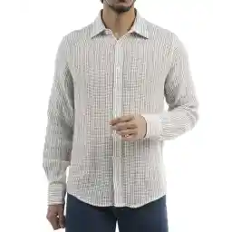 پیراهن آستین بلند مردانه سوپردرای مدل M13A40302T
