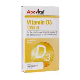 قرص Vitamin D3 1000 بسته 30 عددی | آپوویتال