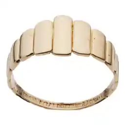 انگشتر طلا 18 عیار زنانه پرسته مدل آواز کد wr806 سایز 53