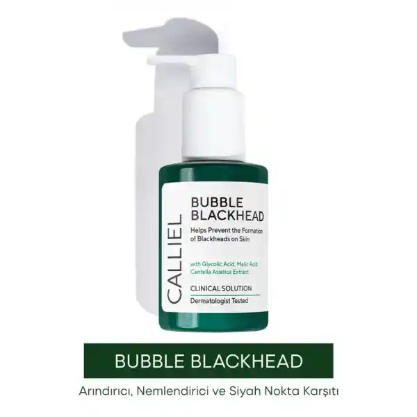 CALLİEL Siyah Nokta Karşıtı, Onarıcı Blackhead Bubble 120 Ml