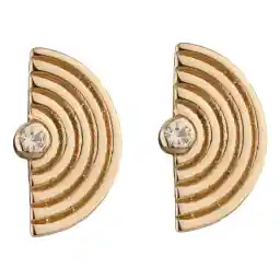 گوشواره میخی طلا 18 عیار زنانه پرسته مدل اختروش کد we851