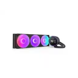 KRAKEN ELITE RGB 360 BLACK AIO LIQUID COOLER WITH IPS LCD & STATIC PRESSURE FANS Intel Socket LGA 1851, 1700 & 1200/115X AMD Socket AM5, AM4