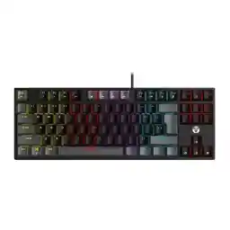 کیبورد باسیم گیمینگ فنتک مدل ATOM 87 MK876 V2 Red Switch