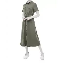 پیراهن نخی زنانه سوپردرای مدل W18S50101C