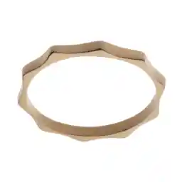 انگشتر طلا 18 عیار زنانه پرسته مدل ده ضلعی کد WR468 سایز 54