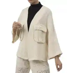 بلوز آستین بلند زنانه سوپردرای کد W14S50101T