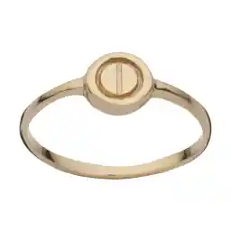 انگشتر طلا کارتیه 18 عیار زنانه پرسته مدل دایره کد WR454 سایز 50