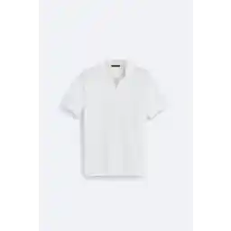 Avva Erkek Ekru Apaj Yaka Jakarlı Regular Fit T-Shirt A41Y1068