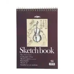 دفتر طراحی 50 برگ A5 کلیپس Clips کد K5027