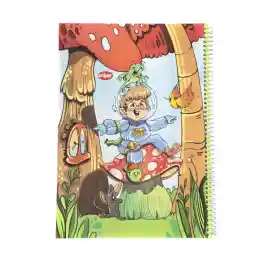 دفتر 80 برگ کلیپس clips کد 0117