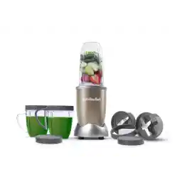 Nutribullet 900 Watts, 9 Piece Set, Multi-Function High Speed Blender, Mixer System with Nutrient Extractor, Smoothie Maker, Copper Gold, NB-201