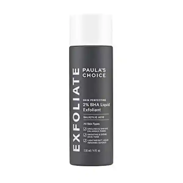 Paula's Choice SKIN PERFECTING 2% BHA Liquid Salicylic Acid Exfoliant-Facial Exfoliant for Enlarged Pores, Wrinkles & Fine Lines, Suitable for Blackhead-Prone Skin, Fragrance-Free