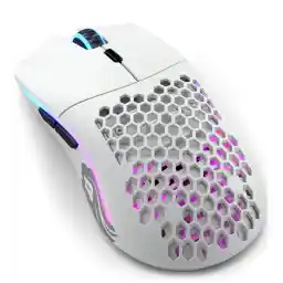 Glorious PC Gaming Race Model O Minus RGB Kablosuz BAMF Sensörlü 19000 DPI 65 gram Mouse Mat Beyaz