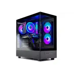 Skytech Azure Gaming PC Desktop, Ryzen 7 7700 3.8 GHz (5.3GHz Turbo), NVIDIA RTX 5060 Ti 16GB GDDR7, 1TB Gen4 NVMe SSD, 32GB DDR5 RAM 6000 RGB, 650W GOLD PSU, Wi-Fi, Win 11,Montech XR