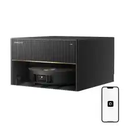 dreame X50 Master Vacuum Cleaner Robot with 24.9 cm Base Station, Automatic Refill and Emptying, Trailing System, AI Obstacle Avoidance and 360° Navigation, 20,000 Pa