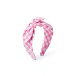 Moschino Kids Gingham-Pattern Head Band