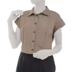 شومیز آستین کوتاه زنانه تولیکا مدل 32936