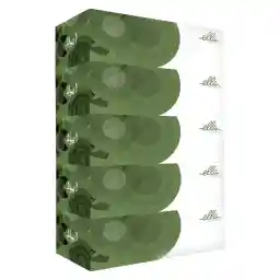 إيلا علبة مناديل الوجه مكونة من طبقتين ، 200 منديل حزمة من 5