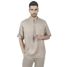 پیراهن لینن مردانه بالون Balloon کد 55105