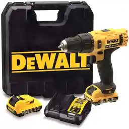 DEWALT 12V 10Mm Subcompact Hammer Drill Driver With Extra Battery, Yellow/Black, Dcd716D2-B5