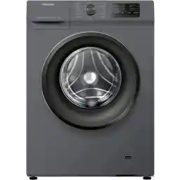 هايسنس غسالة تحميل أمامي 6 كجم، WFVC6010T، فضي (1000 دورة في الدقيقة)