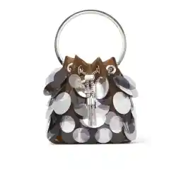 Jimmy Choo Bon Bon Biscuit Mesh Paillette Bag