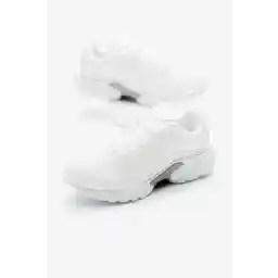 Tonny Black حذاء رياضي برباط من القماش قابل للتنفس بنعل Faylon TPU باللون الأبيض للجنسين