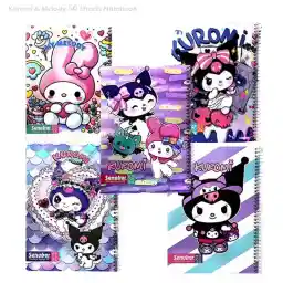 دفتر خط دار کرومی و ملودی – 50برگ