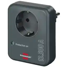 Brennenstuhl Eco Line Serisi 13.500A Akım Koruyucu Tek Soketli Priz